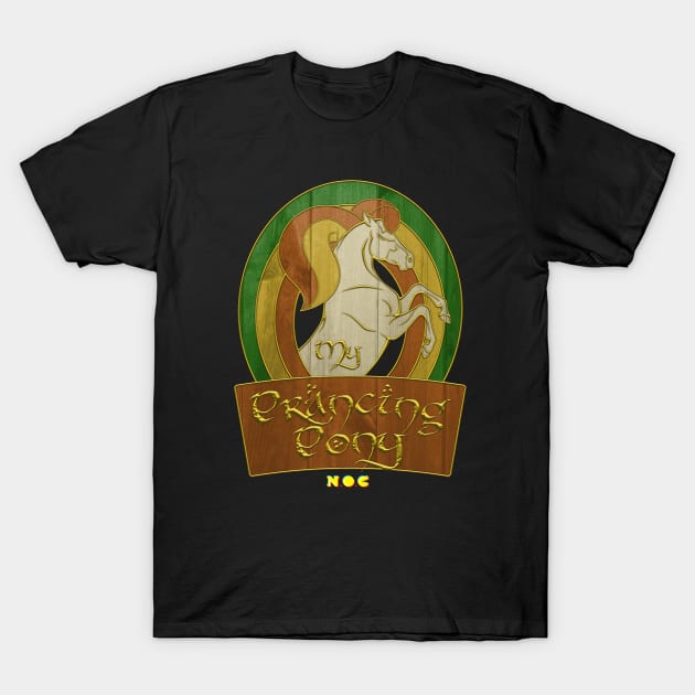 My Prancing Pony: Fellowship is Magic T-Shirt by The Nerds of Color